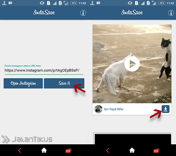Cara download 4