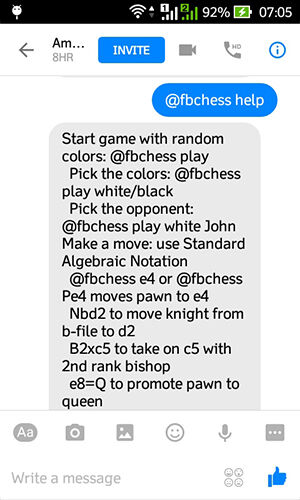 Catur Facebook Messenger 4