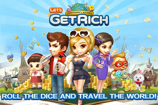 game seru Line lets get rich