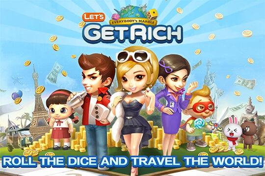 game seru Line lets get rich