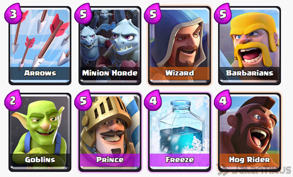 clash royaleze hog rider deck clash royaleze hog rider deck