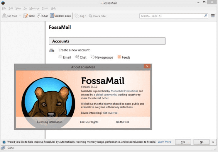 Download Fossamail Terbaru