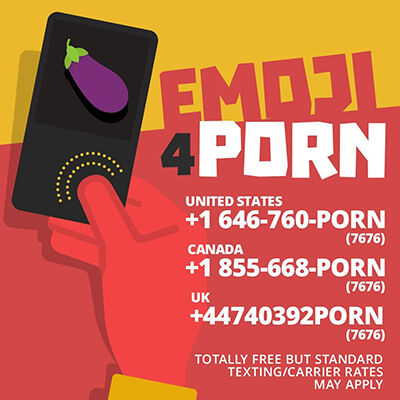 Pesan Film Porno Pakai Emoji 1
