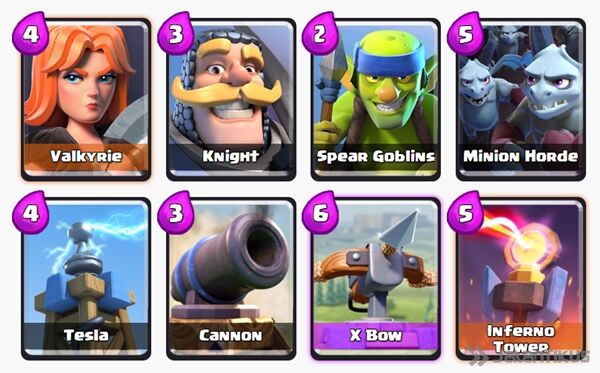 Battle Deck X Bow Clash Royale 17