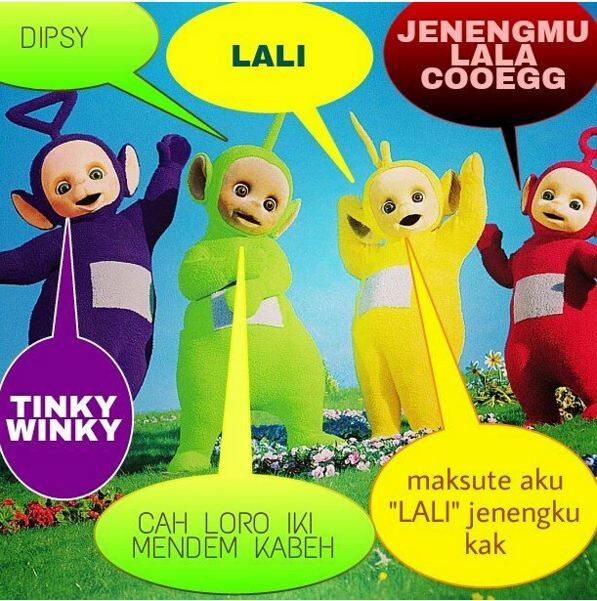 Meme Kocak Teletubbies 2