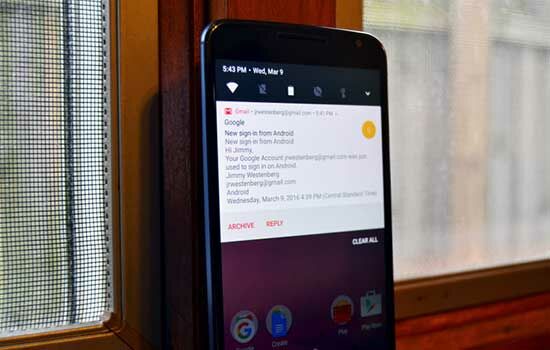 Quickreply Android N 6