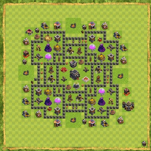 Base War Coc Th 9 Terbaru 12