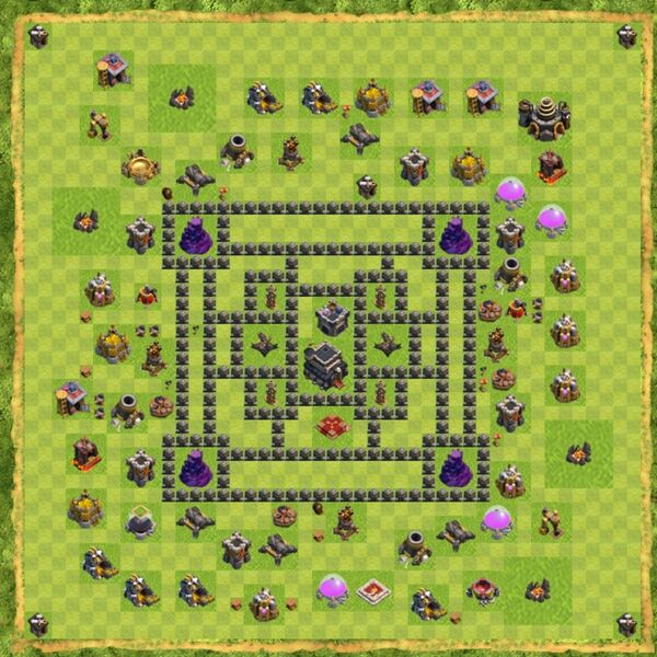 Base War Coc Th 9 Terbaru 17