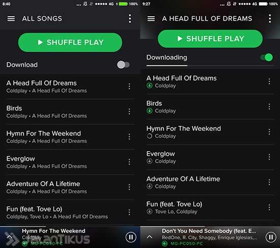 Download lagu spotify online clearance