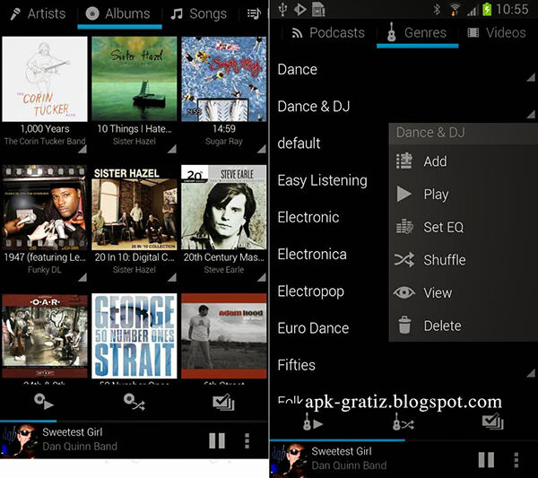 aplikasi pemutar musik terbaik android 10