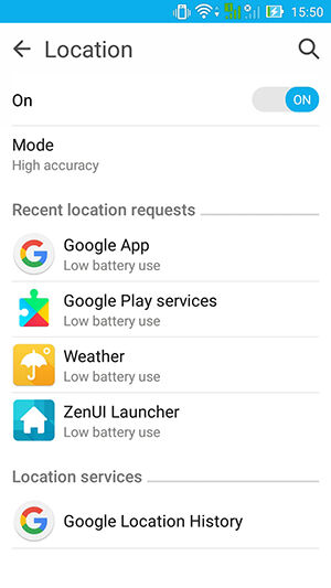 cara menggunakan android device manager aktifkan gps
