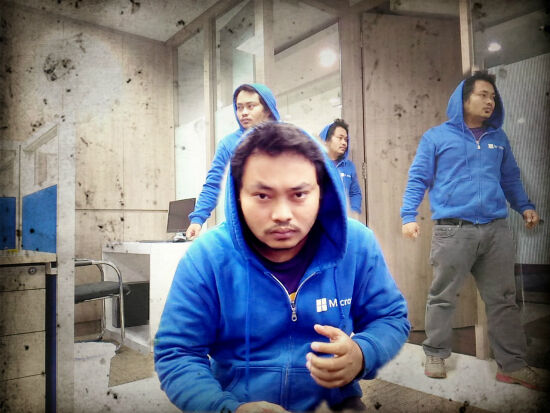 hasil clone camera cara foto kembar smartphone android