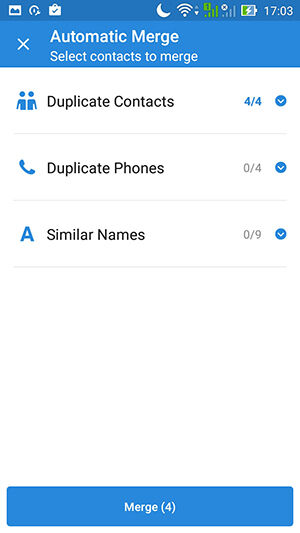 Cara hapus duplikat kontak Simpler Merge Duplicates (6)