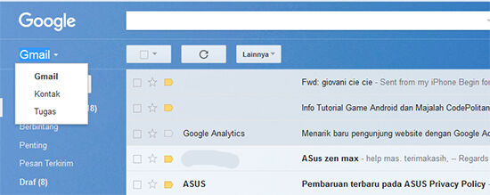cara menggabungkan duplikat konten dengan gmail