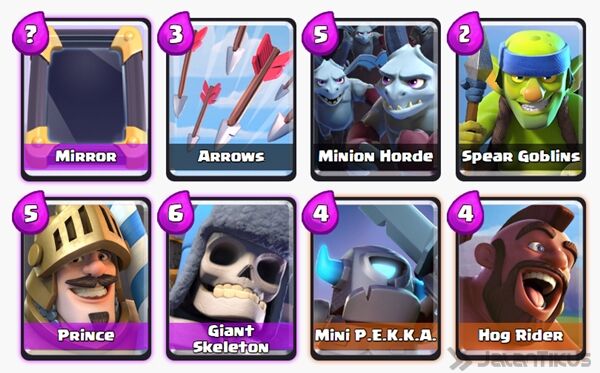 Battle Deck Mini Pekka Clash Royale 11