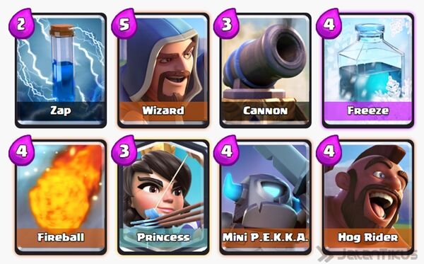 Battle Deck Mini Pekka Clash Royale 17