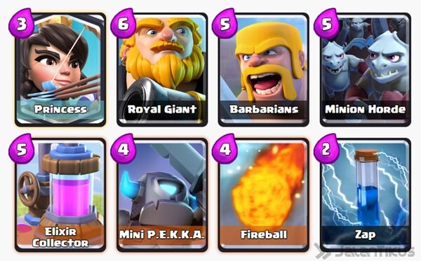 Battle Deck Mini Pekka Clash Royale 18
