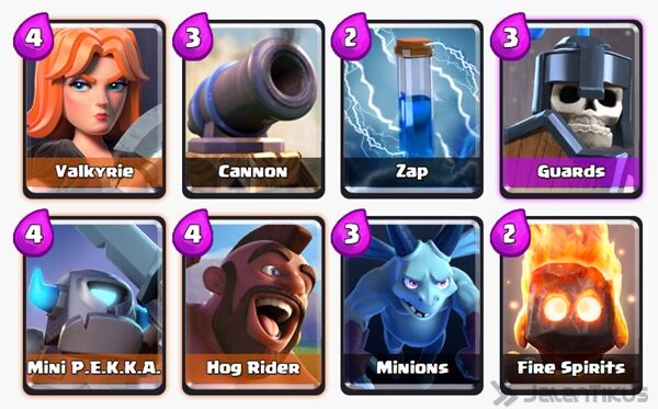 Battle Deck Mini Pekka Clash Royale 7
