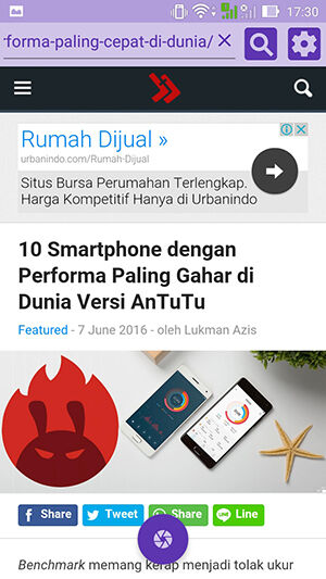 Cara Mudah Menyimpan Screenshot Panjang di Android scrool capture