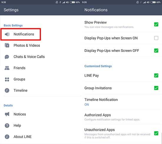 Tips Line Messenger 5