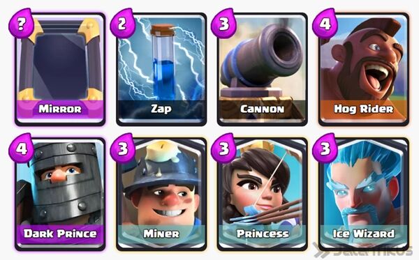 Battle Deck Princess Clash Royale 11