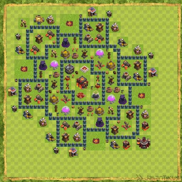 base-defense-coc-th-10-terbaru-1