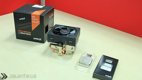 AMD FX 8370 octa-core dengan Wraith Cooler