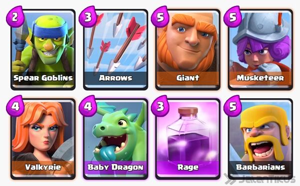 Inilah Kombinasi Battle Deck Musketeer Terbaik di Clash Royale Inilah Kombinasi Battle Deck Musketeer Terbaik di Clash Royale