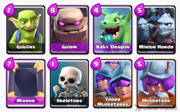 Inilah Kombinasi Battle Deck Musketeer Terbaik di Clash Royale Inilah Kombinasi Battle Deck Musketeer Terbaik di Clash Royale