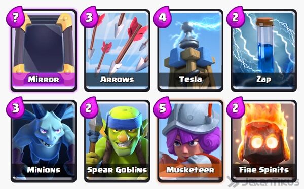 Inilah Kombinasi Battle Deck Musketeer Terbaik di Clash Royale Inilah Kombinasi Battle Deck Musketeer Terbaik di Clash Royale