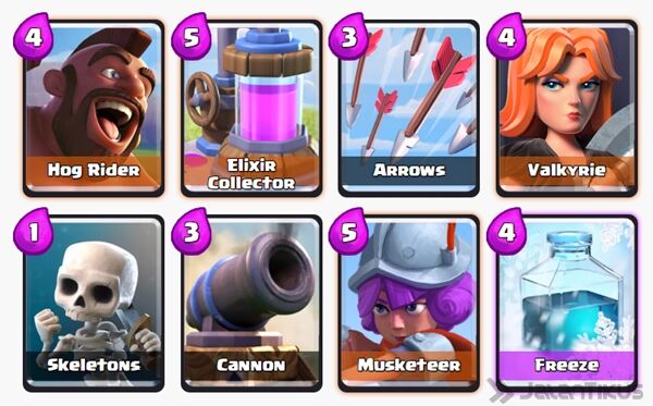 Inilah Kombinasi Battle Deck Musketeer Terbaik di Clash Royale Inilah Kombinasi Battle Deck Musketeer Terbaik di Clash Royale