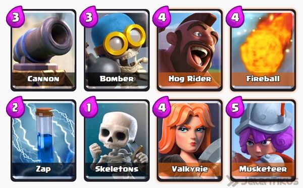 Inilah Kombinasi Battle Deck Musketeer Terbaik di Clash Royale Inilah Kombinasi Battle Deck Musketeer Terbaik di Clash Royale