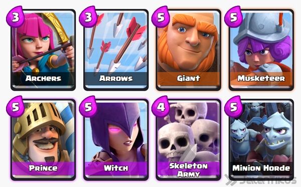 Inilah Kombinasi Battle Deck Musketeer Terbaik di Clash Royale Inilah Kombinasi Battle Deck Musketeer Terbaik di Clash Royale