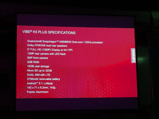 Lenoov Vibe K5 Plus Smartfren 13