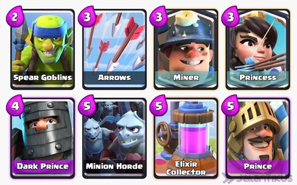 Battle Deck Prince Clash Royale 14