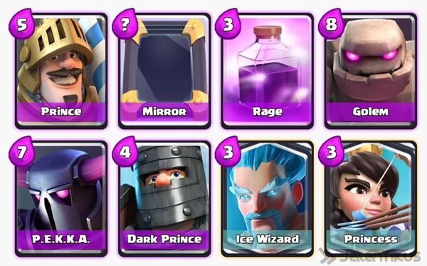 Battle Deck Prince Clash Royale 18