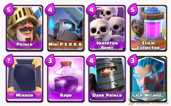 Battle Deck Prince Clash Royale 19