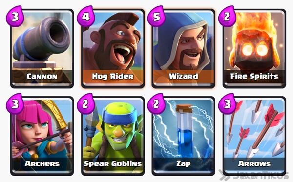 Battle Deck Archers Clash Royale 14