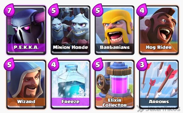 Battle Deck Wizard Clash Royale 20