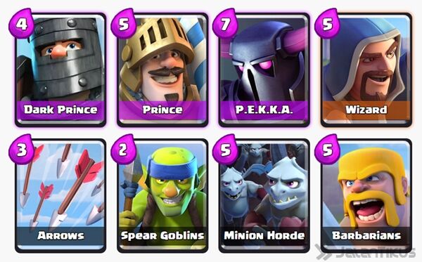 Battle Deck Wizard Clash Royale 22