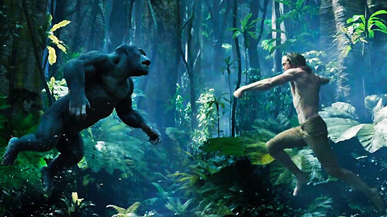 the legend of tarzan fight