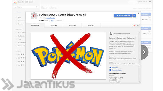ekstensi pokegone