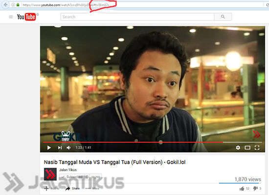 video durasi tertentu