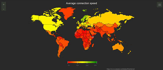 negara dengan internet paling cepat sedunia