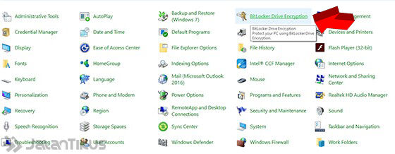 cara buat password flashdisk 1