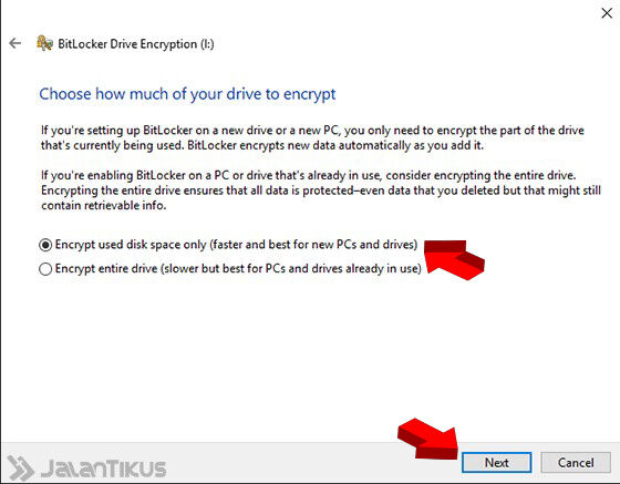 cara buat password flashdisk 5