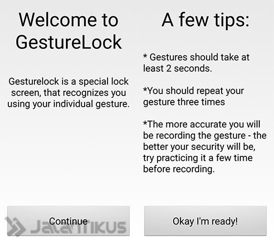 Install GestureLock Gesture Lockscreen