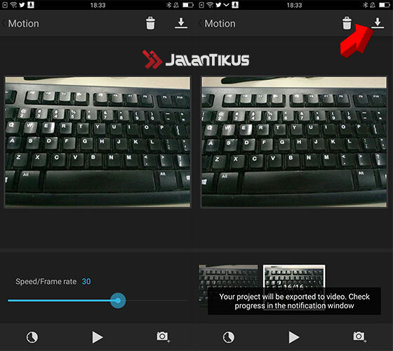 cara membuat video stop motion android 4