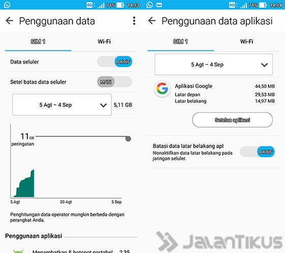 Menggunakan Fitur Bawaan Android