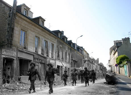 Perbedaan kota Normandy Saat Perang Dunia Dengan Sekarang